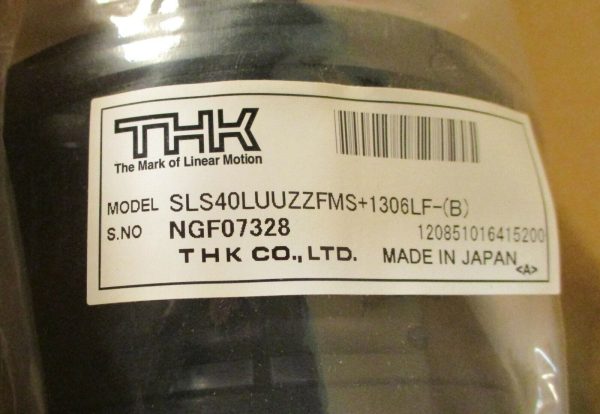 THK SLS40LUUZZFMS+1306LF-(B) Ball Spline Ball Screw 1306mm Shaft NIB Hot on Sale - Image 2