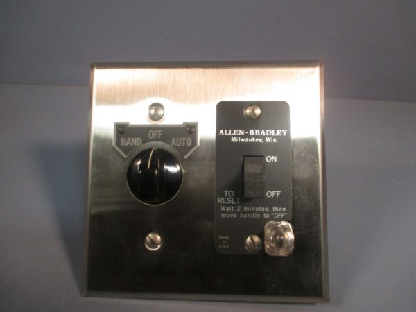 Allen-Bradley Manual Starter Motor Switch Ser A 600TQX218 For Cheap