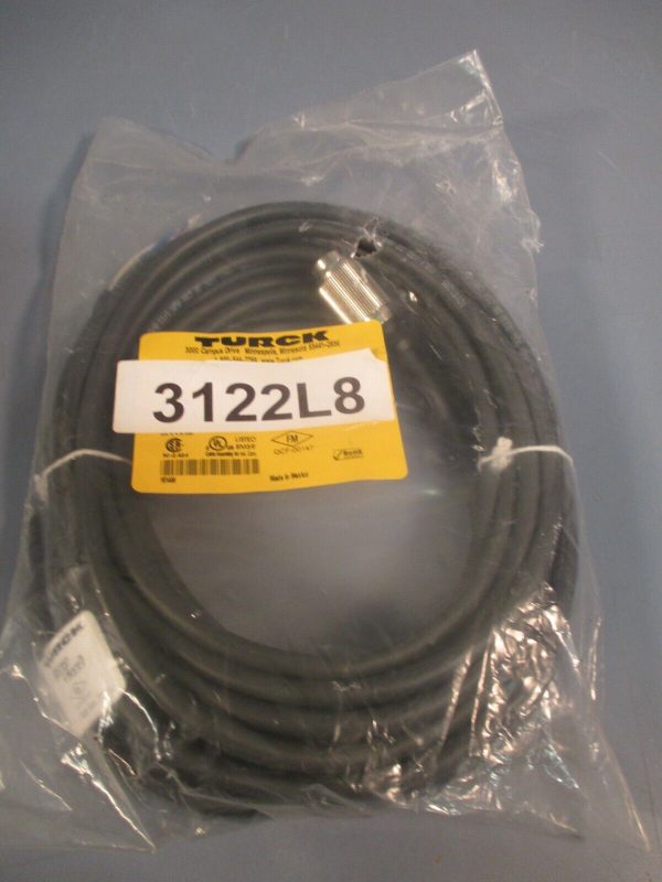 TURCK EURO FAST POSITION ACTUATOR CABLE ID NUMBER U-17071 P-RKG 5.3T-095-8 For Discount