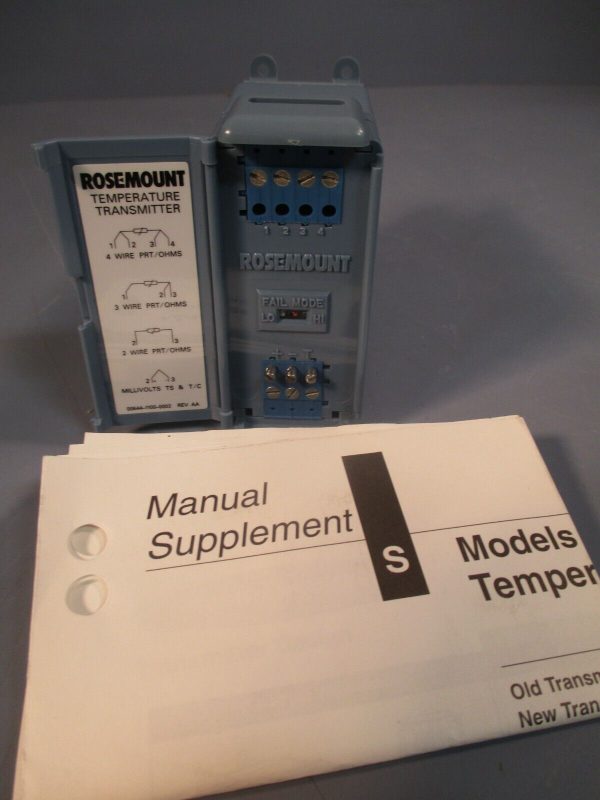 Rosemount Temperature Transmitter 644RNA Supply - Image 4