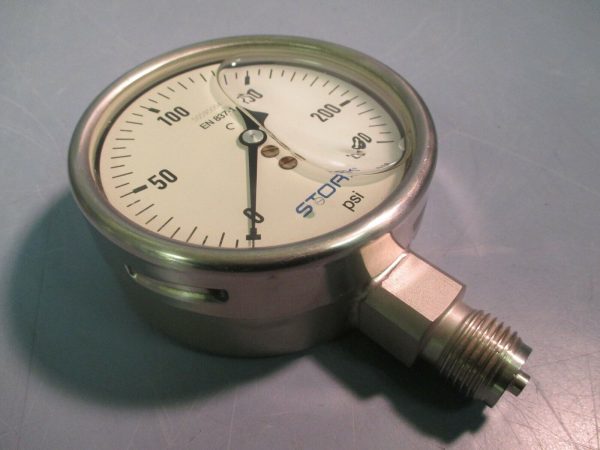 Stork Pressure Gauge 0-230 psi 50595004 EN 837-1 For Discount - Image 5