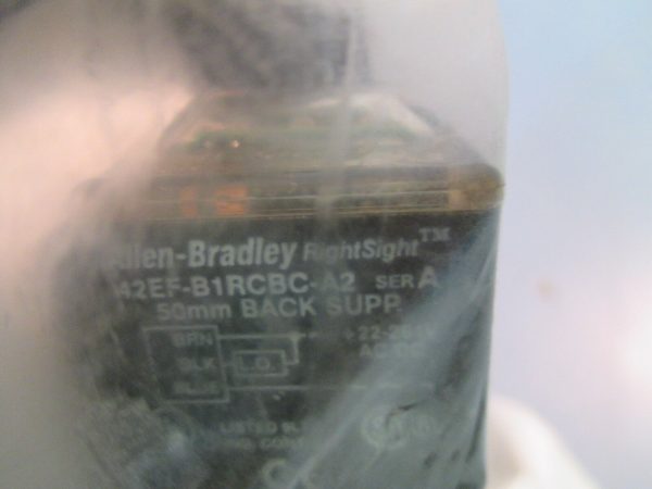 SEALED Allen Bradley 42EF-B1RCBC-A2 Background Suppression Sensor 50mm Online Sale - Image 2