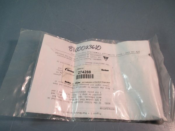 NORDSON 90 DEGREE NON-HEATED INLINE FILTER 274288 on Sale - Image 3