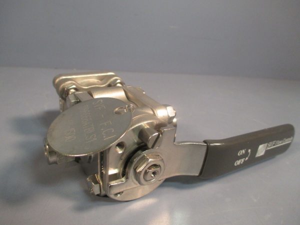 SVF FLOW CONTROLS BALL VALVE 1500PSI CF3M 1 4  D86666ATBLS1 For Cheap - Image 3