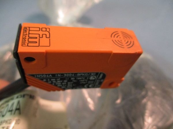 NIB Efector 100 IN504A Inductive Sensor IN-3004-BPKG 3D Discount - Image 3