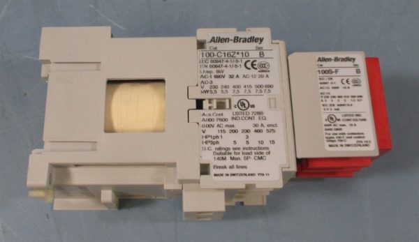 Allen Bradley 100S-C16UZJ14BC Series B Safety Contactor Guardmaster Used Online now - Image 5