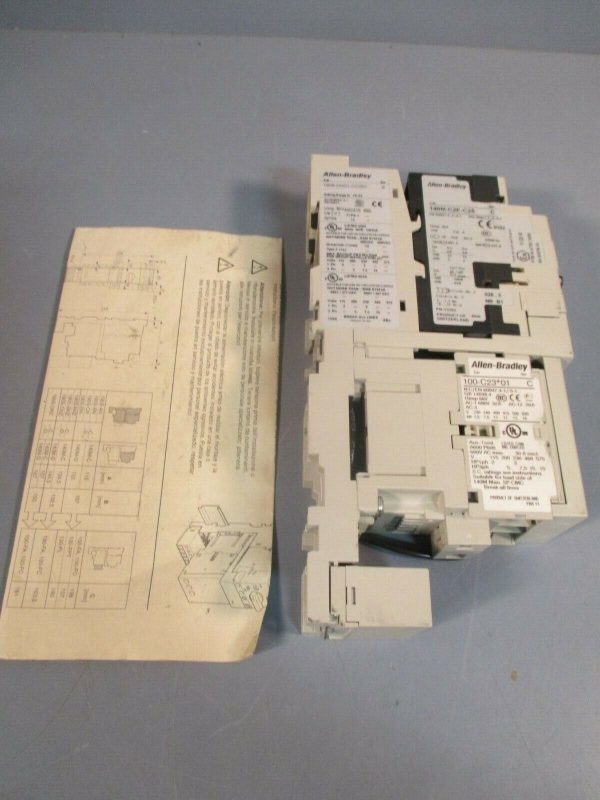 Allen Bradley Contactor 190S-DND1CC25C SER B 140M-C2E-C25 SER C 100-C23*01 Ser C For Sale - Image 2