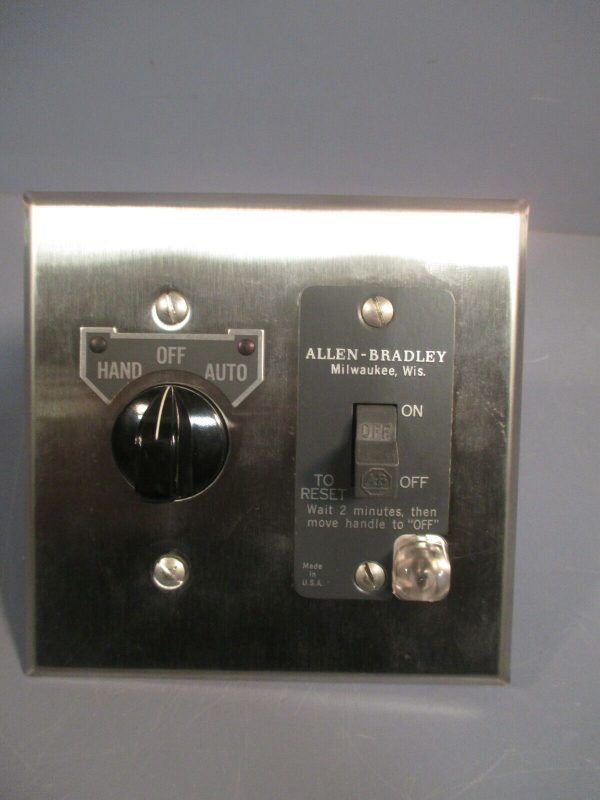 Allen-Bradley Manual Starter Motor Switch Ser A 600TQX218 For Cheap - Image 2