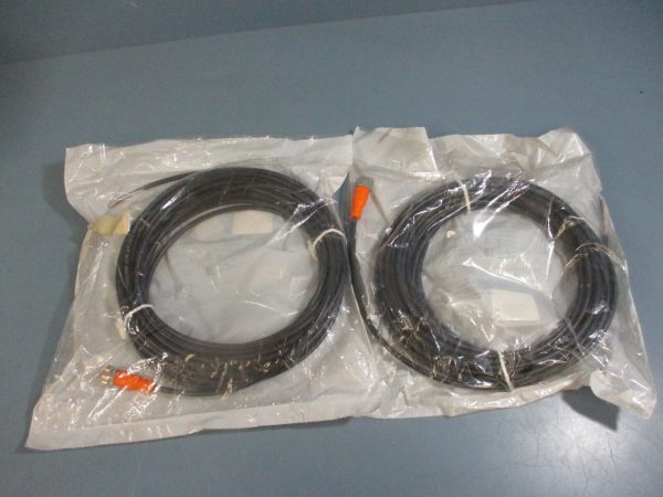 IFM Ecomat Sensor Cable EVC003 NEW LOT OF TWO Supply - Image 2