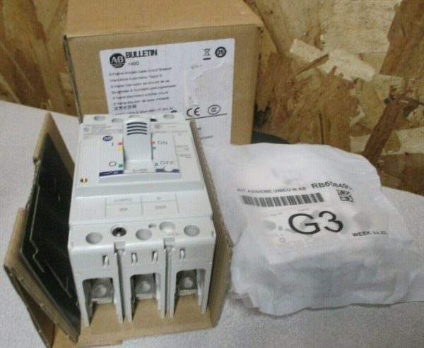 ALLEN-BRADLEY G-FRAME MOLDED CIRCUIT BREAKER 30A 3p SER. A 140G-G2C3-C30 Online Sale