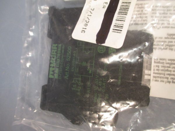 MURR Elektronic OPTO-Coupler Module Relay 52500 Supply - Image 4