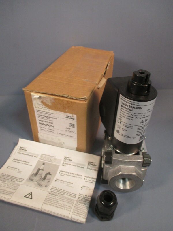 Krom Schröder Gas Solenoid Valve 230 VAC VAS120 R   NW 88000004 Cheap