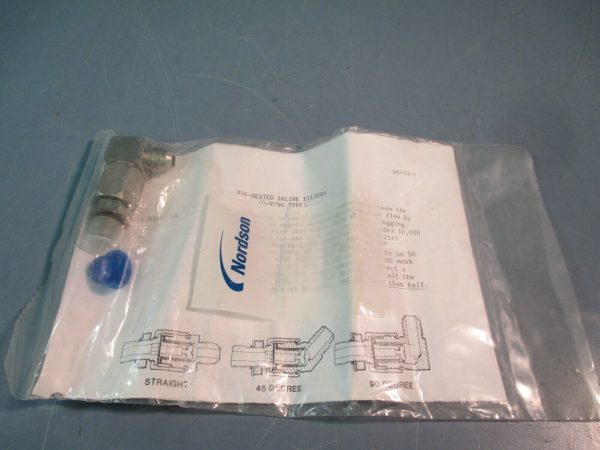 NORDSON 90 DEGREE NON-HEATED INLINE FILTER 274288 on Sale