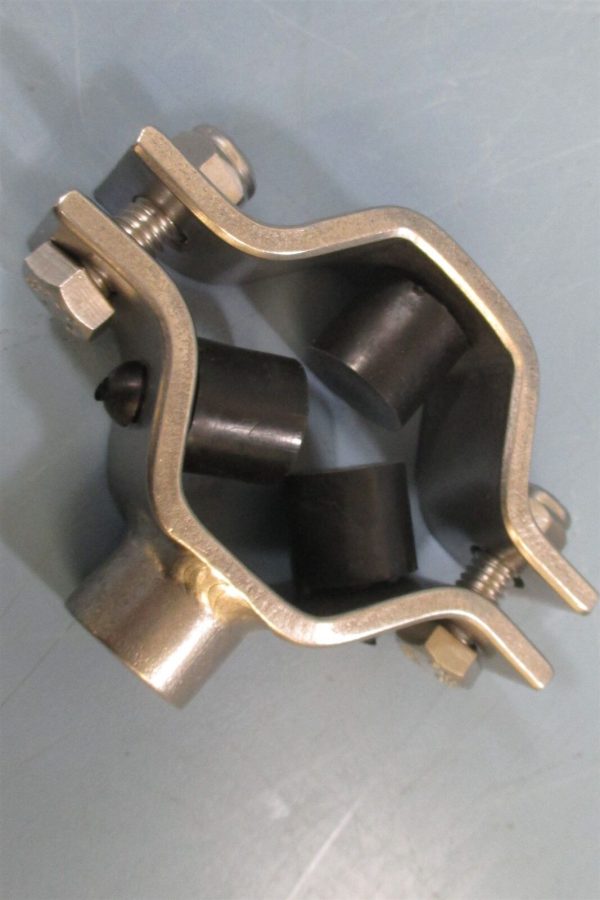 Lot of 4 VNE Corporation E24C.5 Hex Hangers w  Bumpers for Roughly 1 2  Pipe New Hot on Sale - Image 5