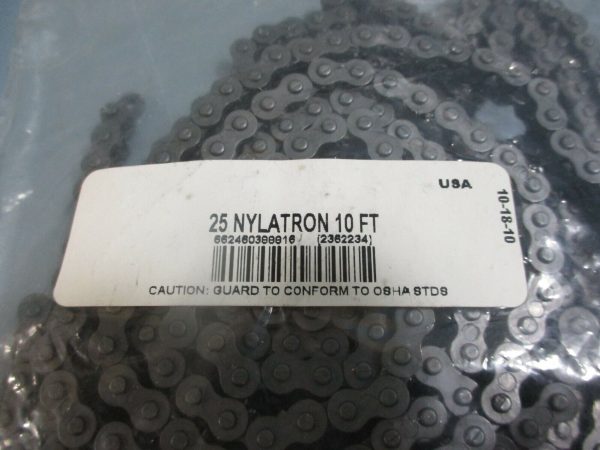 Nylatron Thermoplastic Chain - 25 Nylatron 10 FT NEW Fashion - Image 2