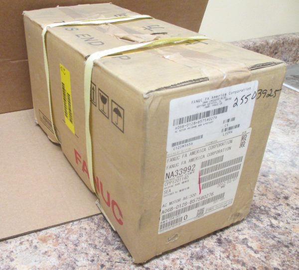 Fanuc AC Servo Motor Straight Shaft A6 3000 A64 3000 RPM A06B-0128-B575 #0276 Cheap