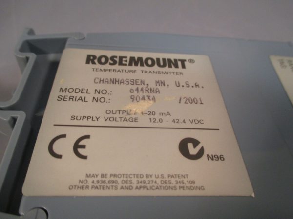 Rosemount Temperature Transmitter 644RNA Supply - Image 3