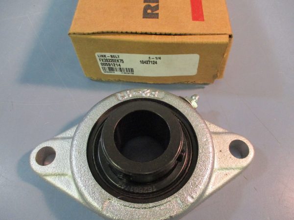 NIB REXNORD FX3S220EK75 2 Bolt Flange Bearing 1-1 4  Discount