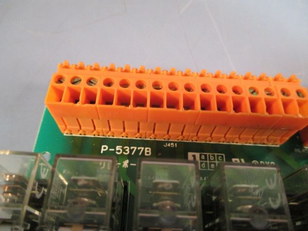 ISHIDA RELAY OUTPUT PC BOARD P-5377B For Sale - Image 3