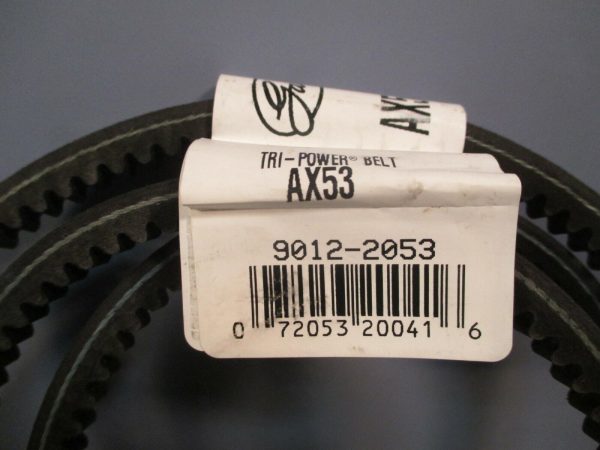 Lot of (2) Gates Super HC Belt 3VX630 & (1) Gates Tri-Power Belt AX53 Discount - Image 3