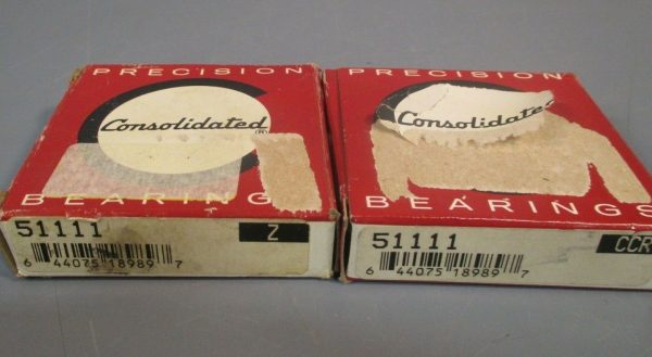 Precision Consolidated Thrust Bearing (Lot of 2) 51111 Online now - Image 2