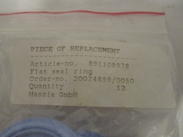 Garlock Flat Seal Ring 891108978 CG50 DIN64-GY New LOT OF 12 Online now - Image 4
