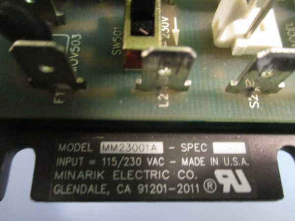 MINARIK VARIABLE SPEED DRIVE 115 230 VAC MM23001A For Cheap - Image 4