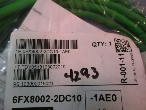 Siemens Signal Cable Assembly 6FX8002-2DC10-1AE0 4.0M NEW Cheap - Image 5