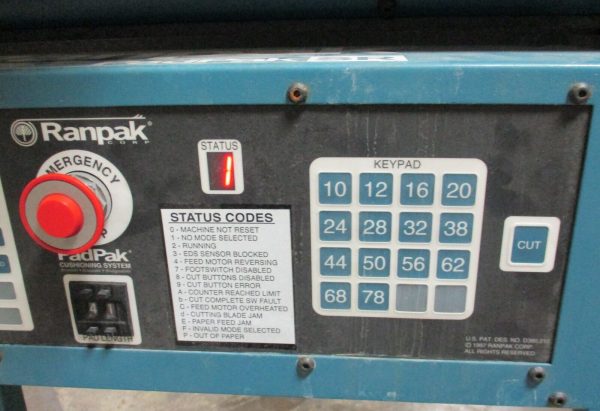 RanPak PadPak SR Kraft Paper Packaging Gap Void Fill Cushioning Machine MA-0060 Online now - Image 4