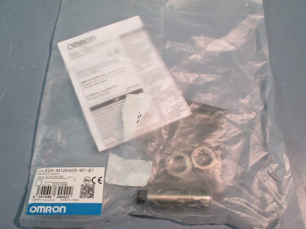 OMRON PROXIMITY SENSOR 12 TO 24 VDC E2A-M12KN05-M1-B1 Sale