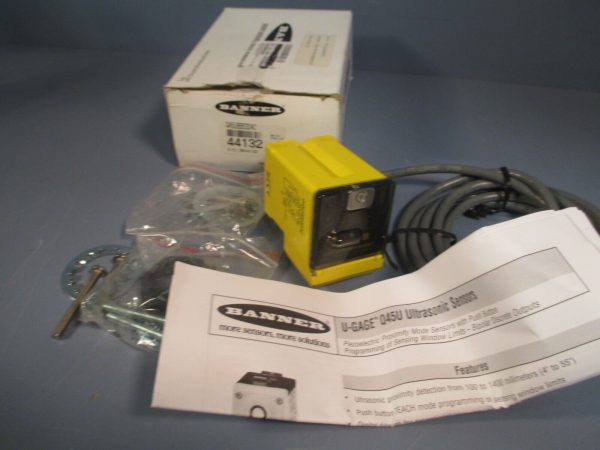 BANNER ENGINEERING SENSOR Q45UBB63DAC 44132 Online now