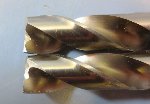 Lot of 2 PTD Flat Tip Twist Drills 15 32 x 5 3 4, 2 flute, HS, USA, 4 1 4  flute Online - Image 4