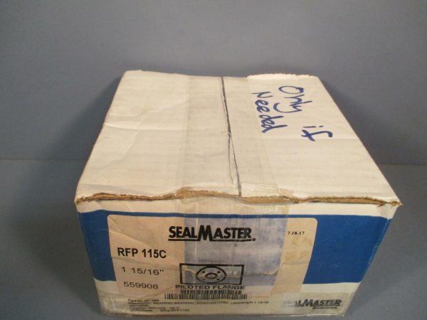 Sealmaster RFP115C 1-15 16” Bore Piloted Flange Roller Bearing 559908 on Sale - Image 2