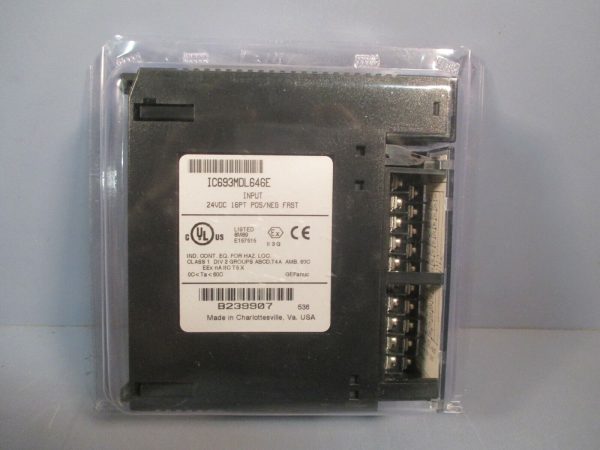 GEFanuc INPUT MODULE 24 VDC 16PT POS NEG FAST IC693MDL646E Fashion