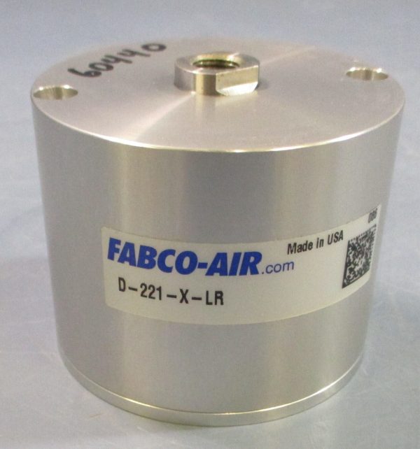 Fabco D-221-X-LR Pneumatic Cylinder Pancake Original Series 1-5 8  Bore 1  Str. Discount