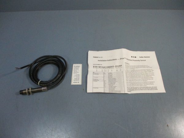 Eaton E59-M18A108D01-D1PP iProx Inductive Proximity Sensor 6-48VDC 300mA 2M Online Sale