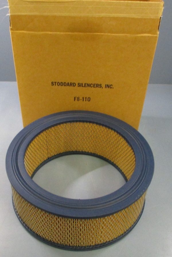 Stoddard Silencers F8-110 Air Filter, Silencer 9-1 2  ID x 12-1 2  OD x 5  H Cheap