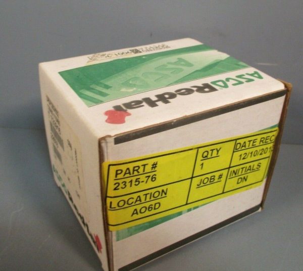 ASCO RED HAT 1 8 SOLENOID VALVE SERIAL #T723916 OPSF826H002 Online now - Image 4