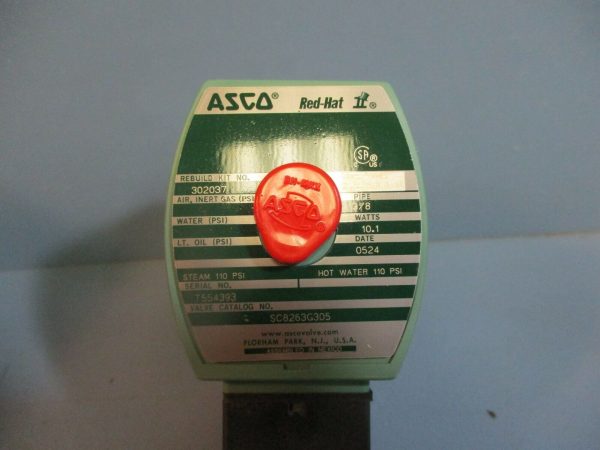 ASCO RedHat 2-Way Direct Acting Solenoid Valve MX120 24 60 T554393 NEW Discount - Image 4