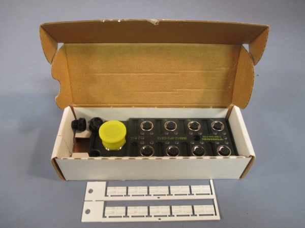 TURCK 8 PORT ELECTRIC JUNCTION BOX 8MB12-4P2-CS12 Online Sale - Image 4