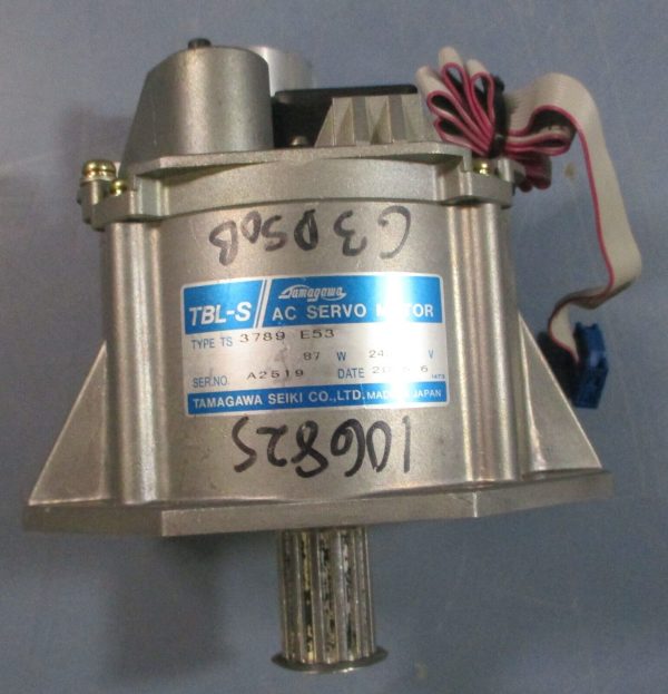 Tamagawa TBL-S 3789 E53 AC Servo Motor 87W 243V 3789E53 Online - Image 2