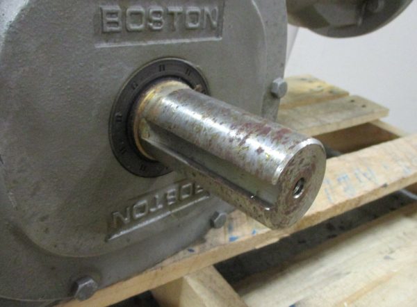 Boston Gear SBKHMRF75280KB9G 80:1 Gear Reducer w  HMF3-4K-B9-B11 4:1 on Sale - Image 5