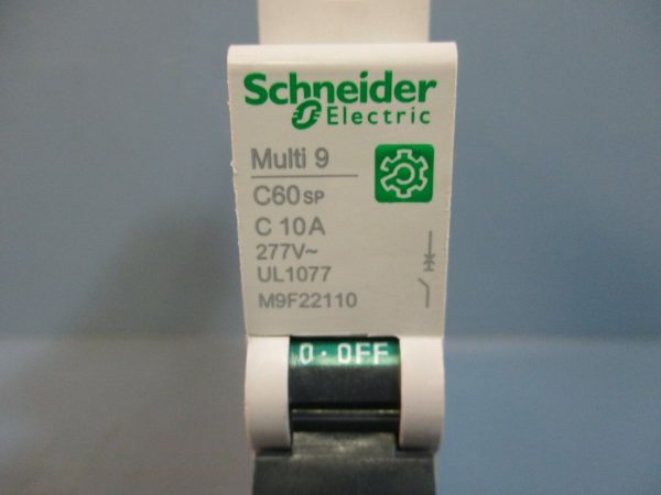 Schneider Electric M9F22110 Miniature Circuit Breaker Multi9 C60SP C 10A 277V~ Cheap - Image 4
