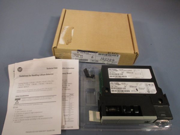 ALLEN BRADLEY CONTROLOGIX PROCESSOR CPU W  KEY LOGIX 5555 SER. A 1756-L55 Cheap