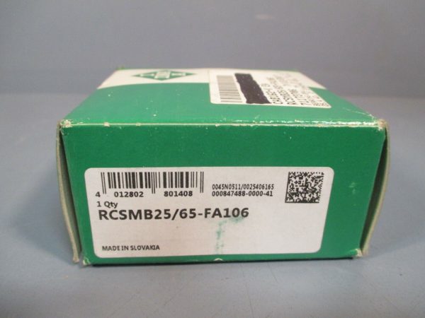 INA Ball Bearing RCSMB25 65-FA106 Sale - Image 2
