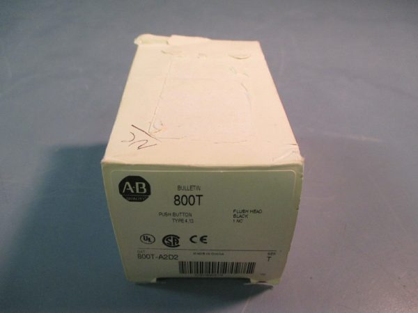 Allen Bradley Black Push Button Series T 800T-A2D2 Supply - Image 3