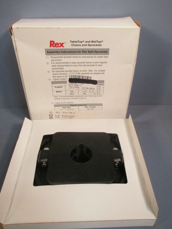 REXNORD 10019774 SPROCKET NS8500-25T_1-1-1 4IN_1KW1SS_PA For Discount - Image 4