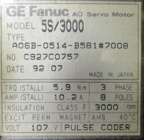 Lot of 45 Fanuc Servo Motors for Rebuild   Refurbishment, Various Models For Cheap - Image 3