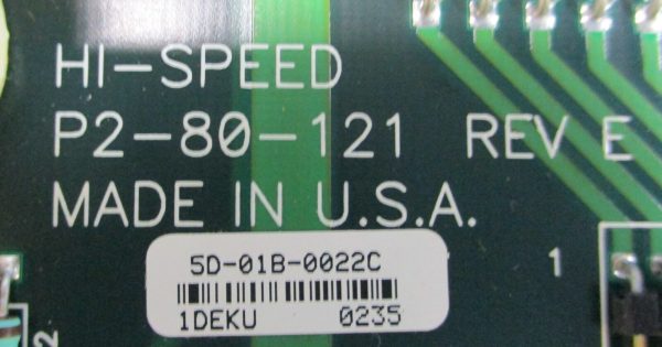 Hi-Speed P2-80-121 Rev E Printed Circuit Board 5D-01B-0022C Online now - Image 4