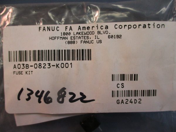 Fanuc A03B-0824-K001 Fuse Kit FACTORY SEALED For Sale - Image 4
